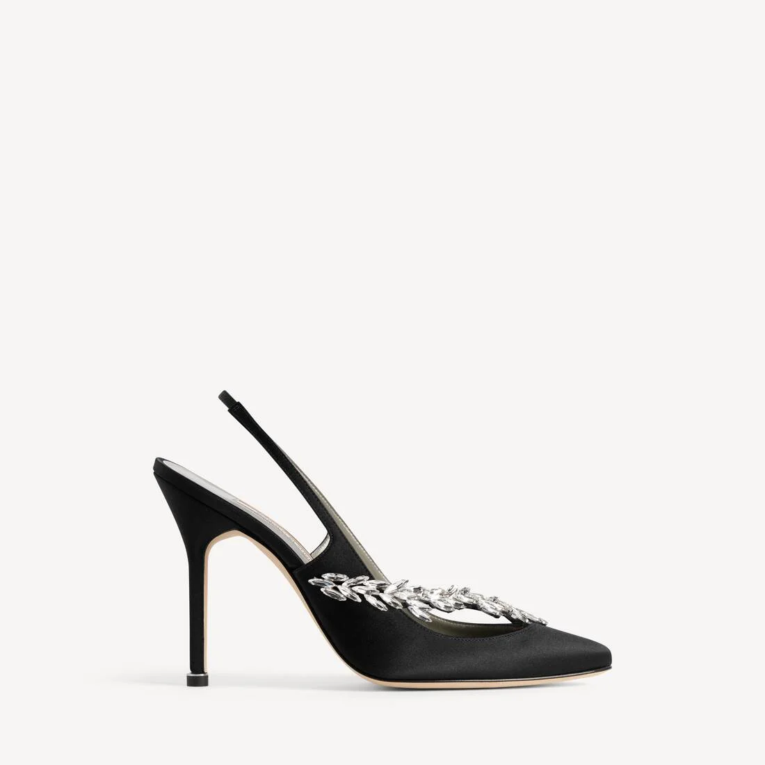 Women's Balenciaga | Manolo Blahnik Slingback in Black - 1