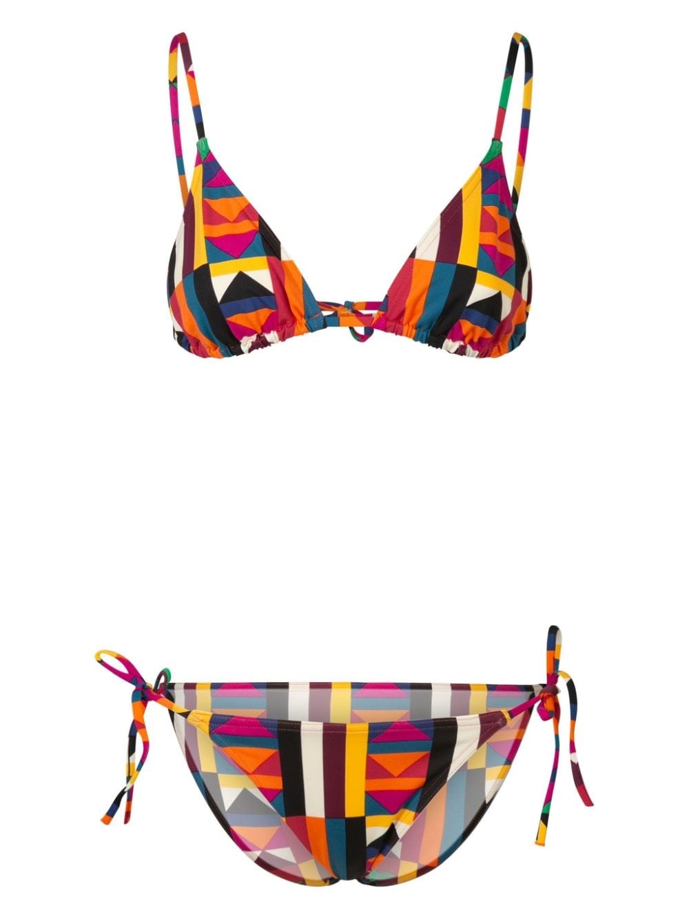 Imprime Kaleido Soleil-print bikini - 1