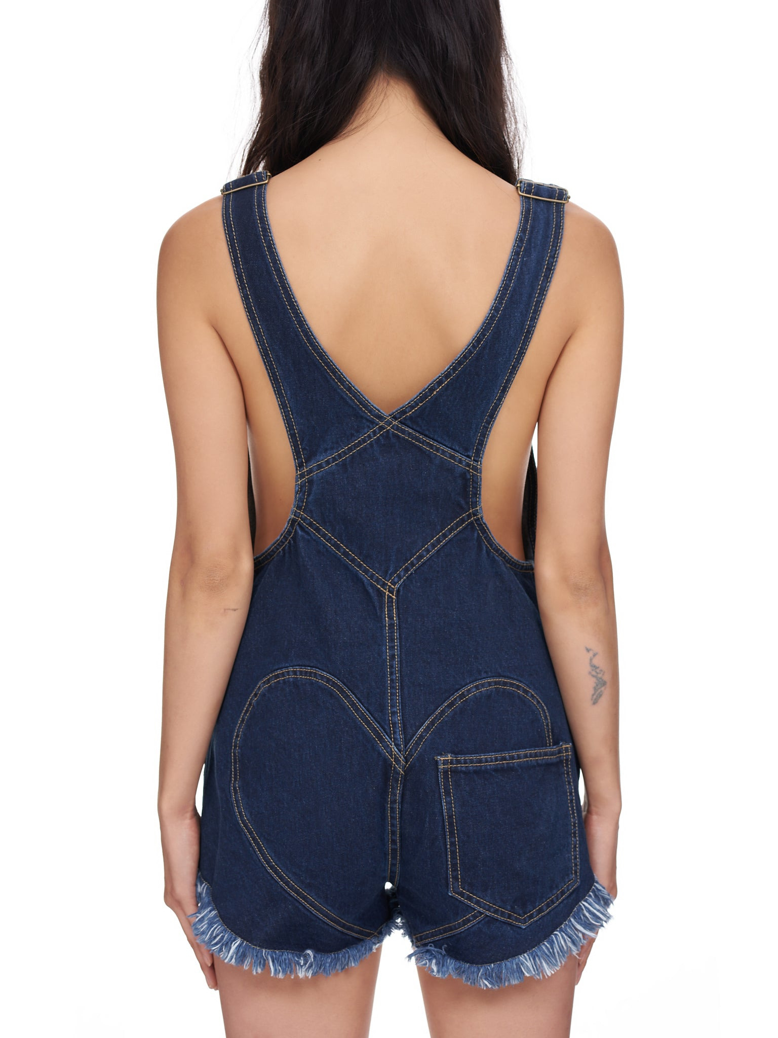 Heart Cutout Overall - 3
