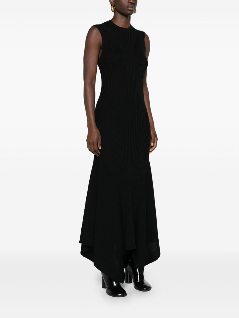 godet merino wool midi dress 3