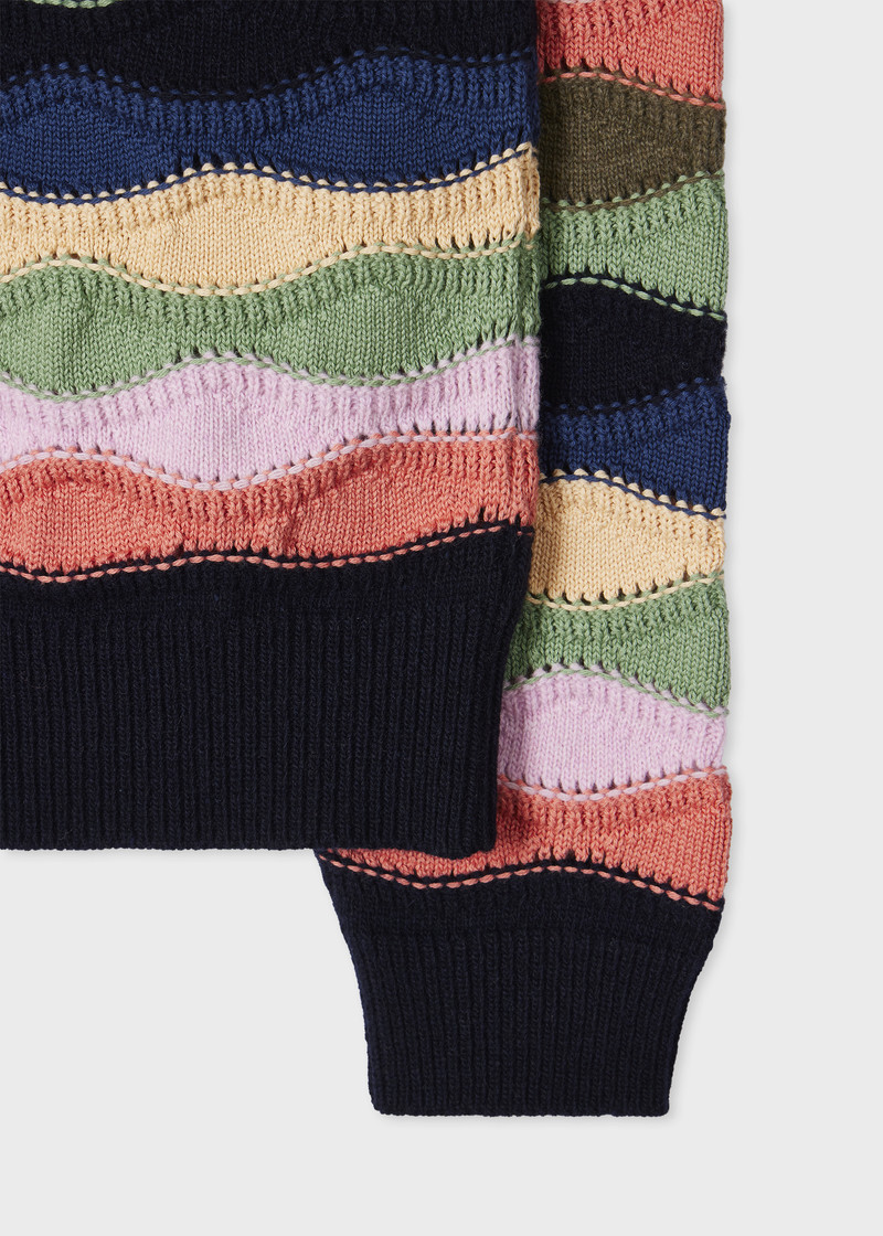 Paul Smith Women's Crew Neck 'Swirl' Sweater outlook