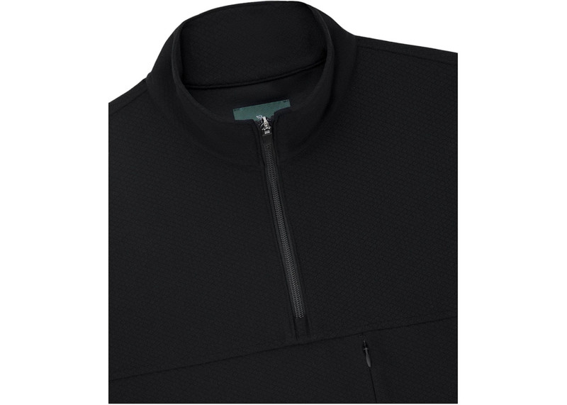 AIMÉ LEON DORE Aime Leon Dore Golf Quarter Zip Pullover Jet Black outlook