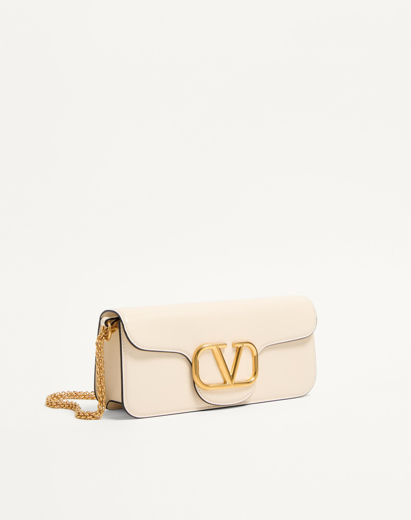 VALENTINO GARAVANI LOCÒ CALFSKIN SHOULDER BAG 2