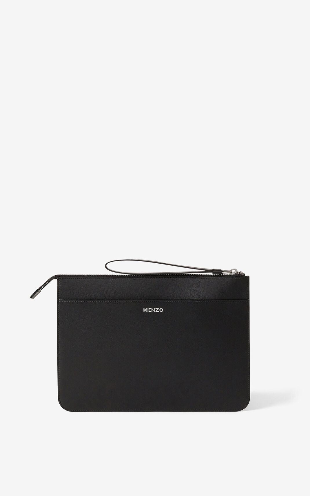 KENZO K leather clutch - 2