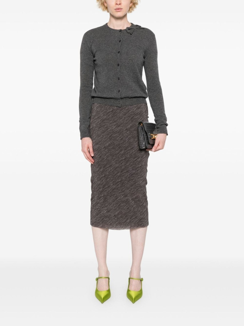 Valentino bow-detail cardigan outlook