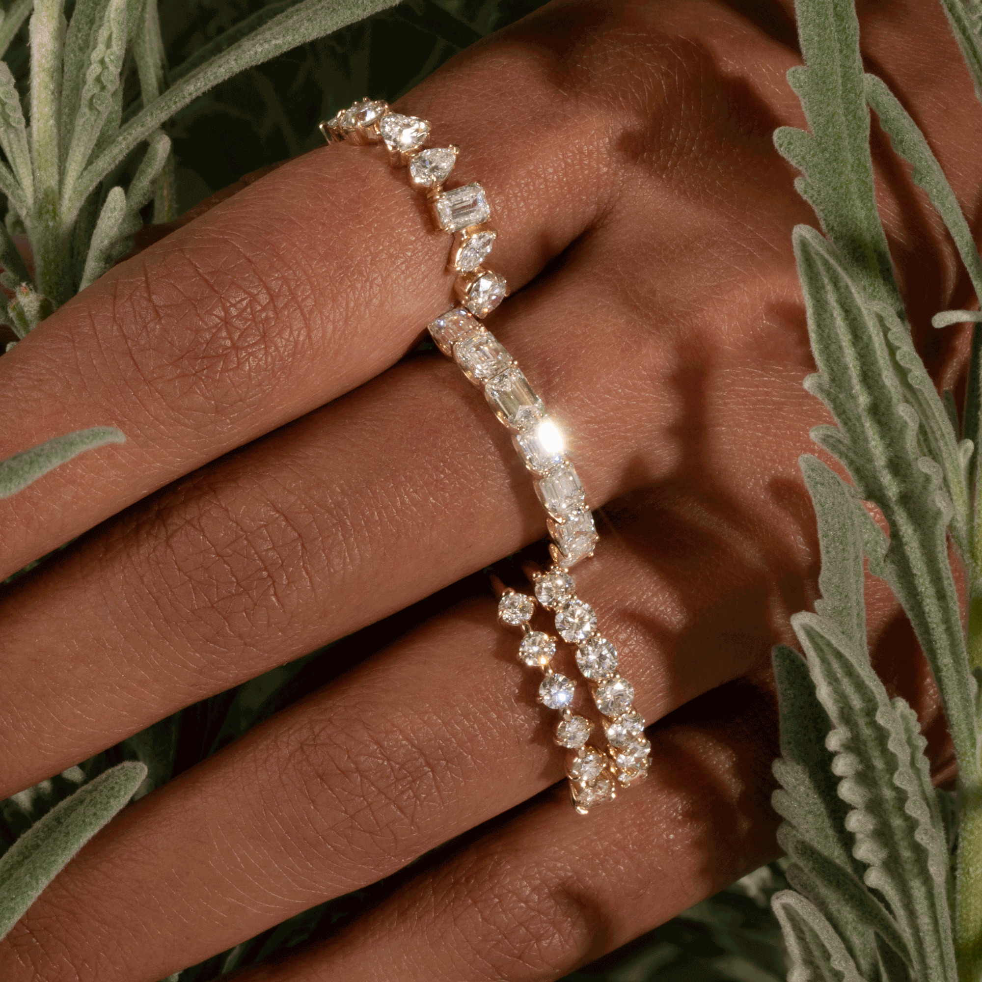 Bold Bright Lights LAB-Created Diamond Band - 7