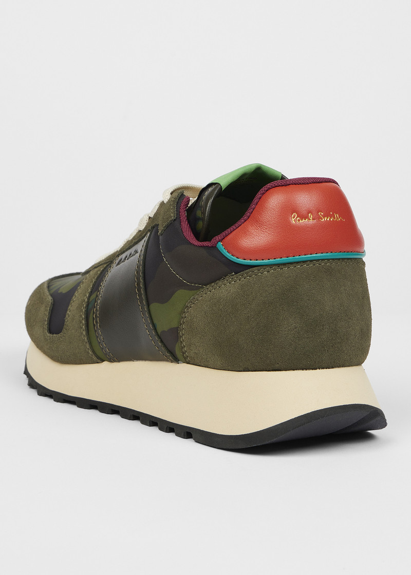 Khaki 'Eighties' Trainers 3