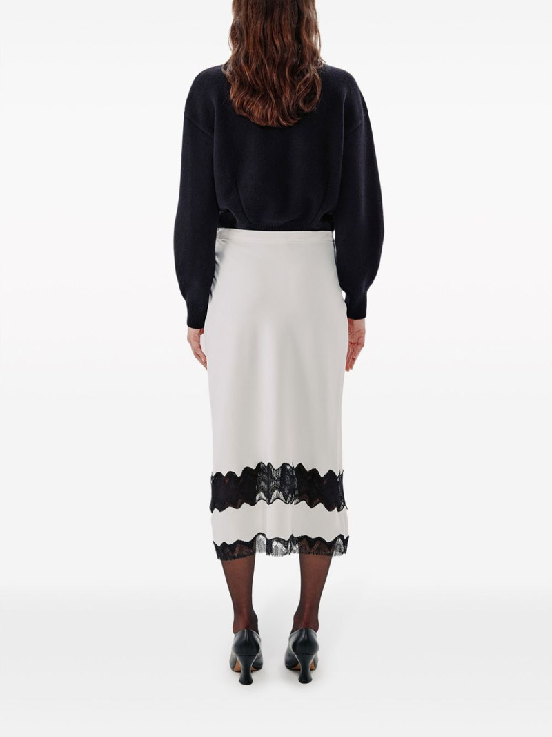 lace high-waist midi skirt 5