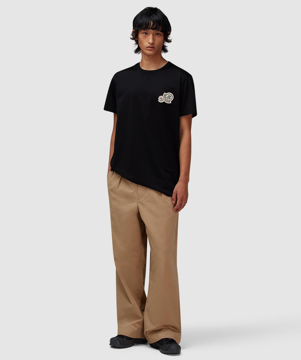 Double logo patch t-shirt - 5