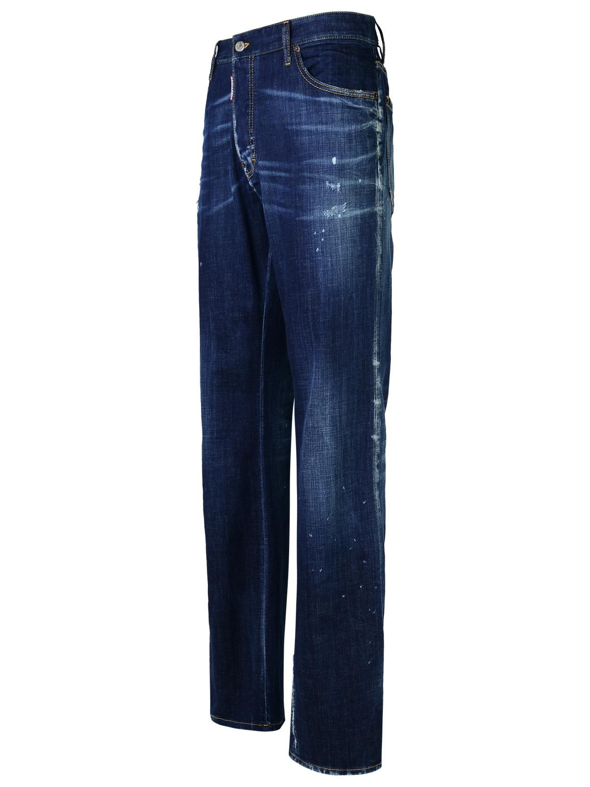 Dsquared2 'Roadie' Blue Cotton Denim Jeans Men - 2