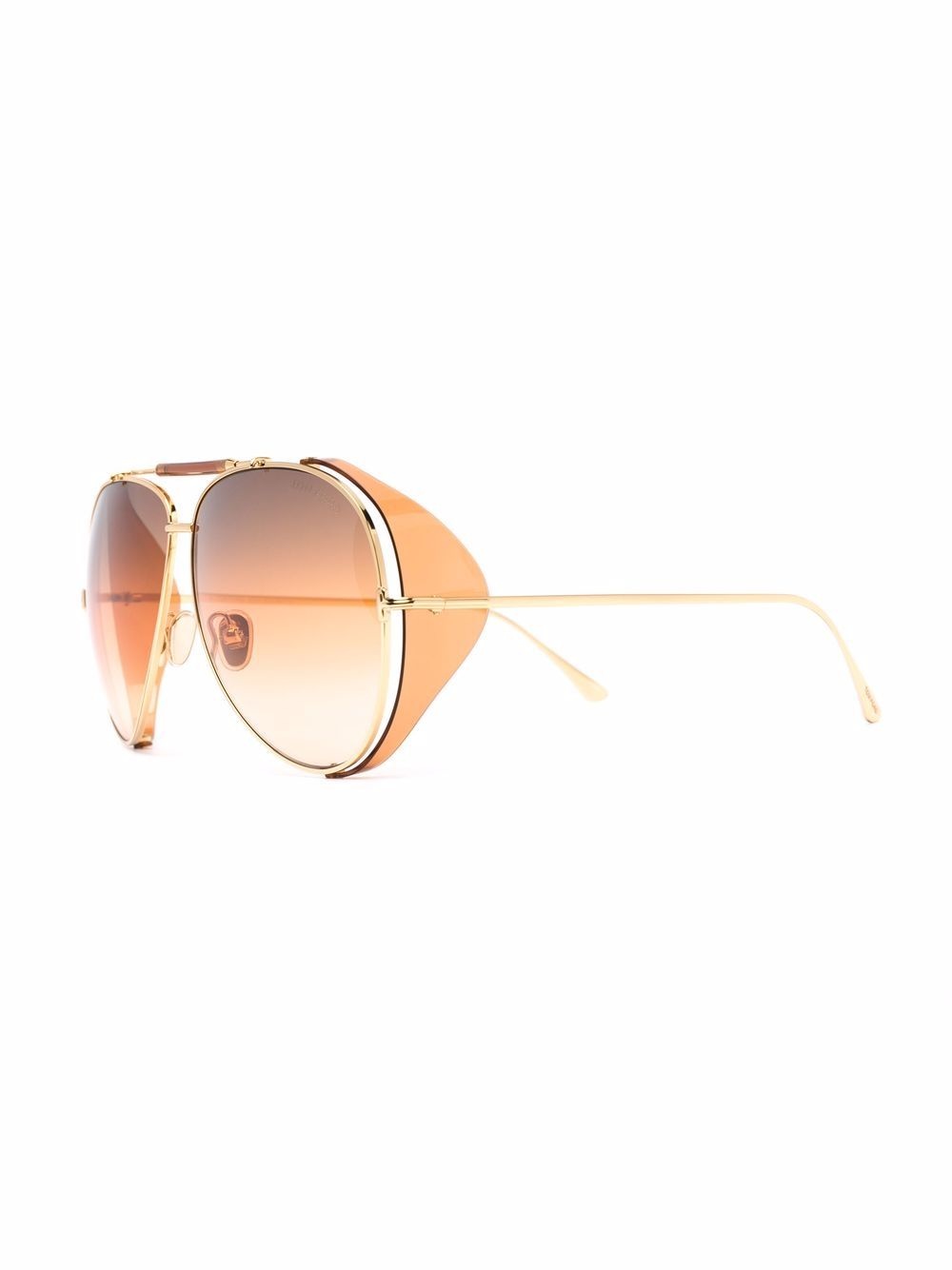 aviator-frame sunglasses - 2