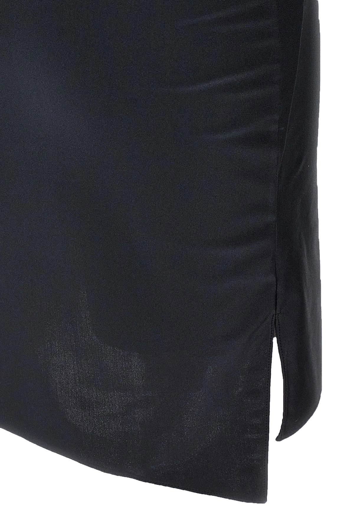 'Asymmetric Flower' mini dress - 4