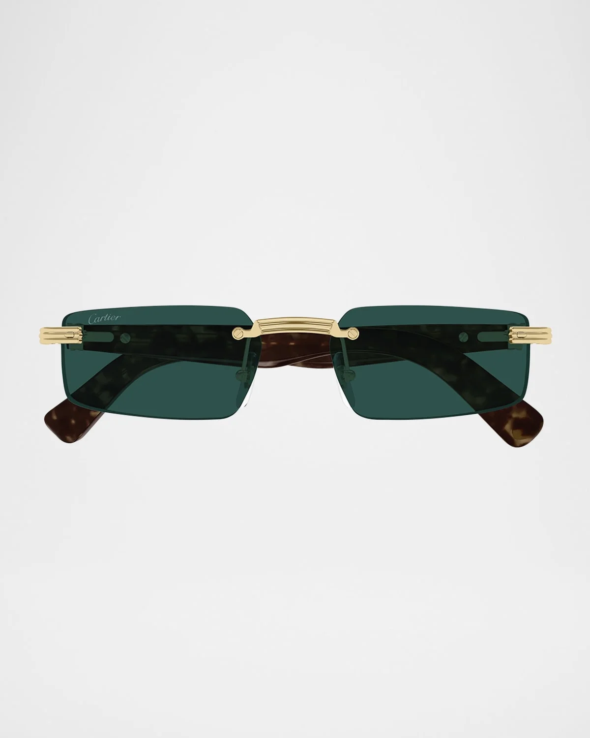 Men's CT0537SM Metal Rectangle Sunglasses - 1