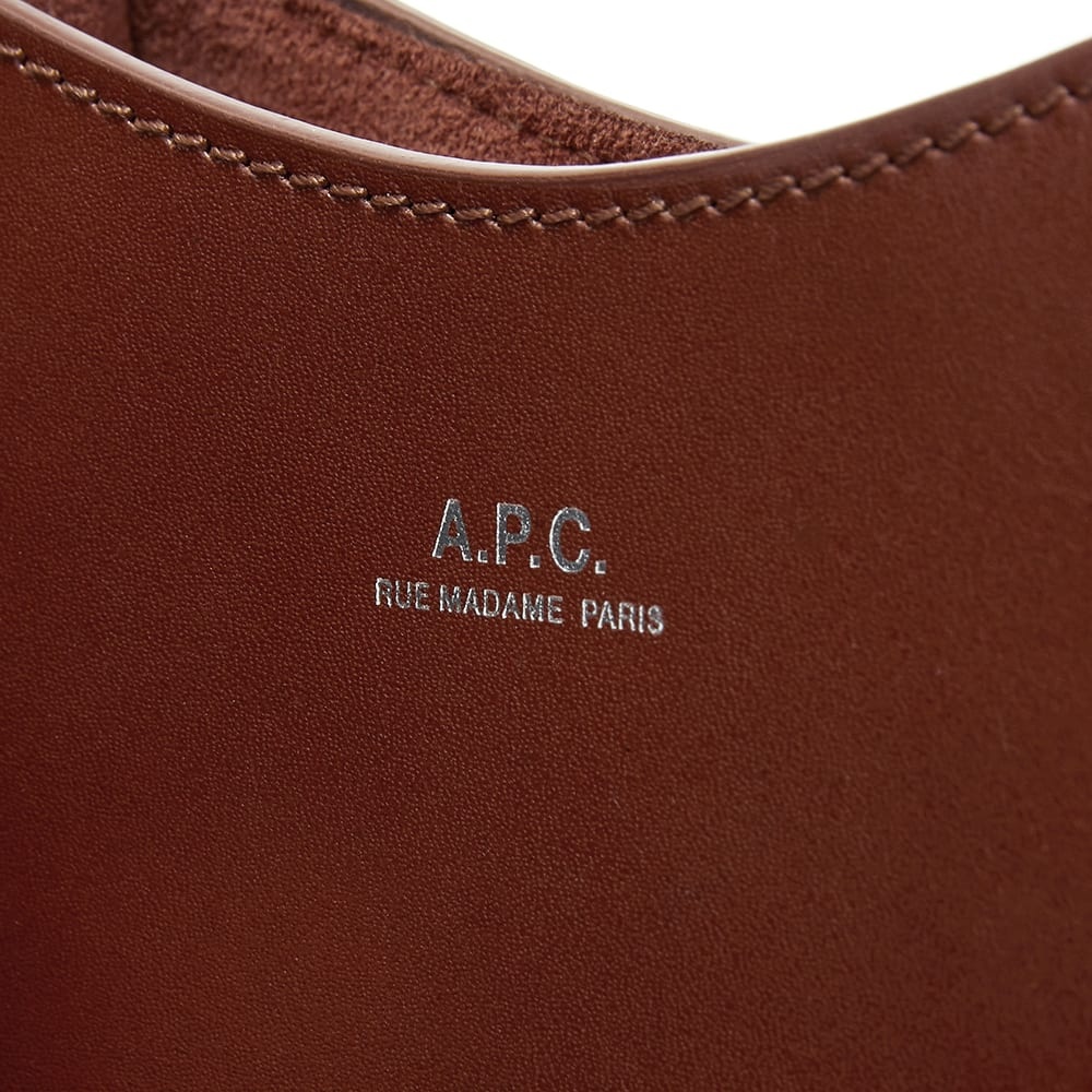 A.P.C. Jamie Leather Neck Pouch - 3