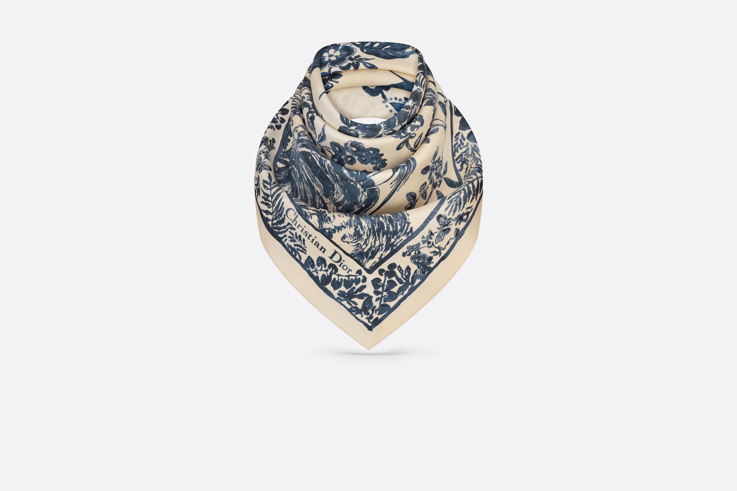 Dior Idylle 90 Square Scarf - 2