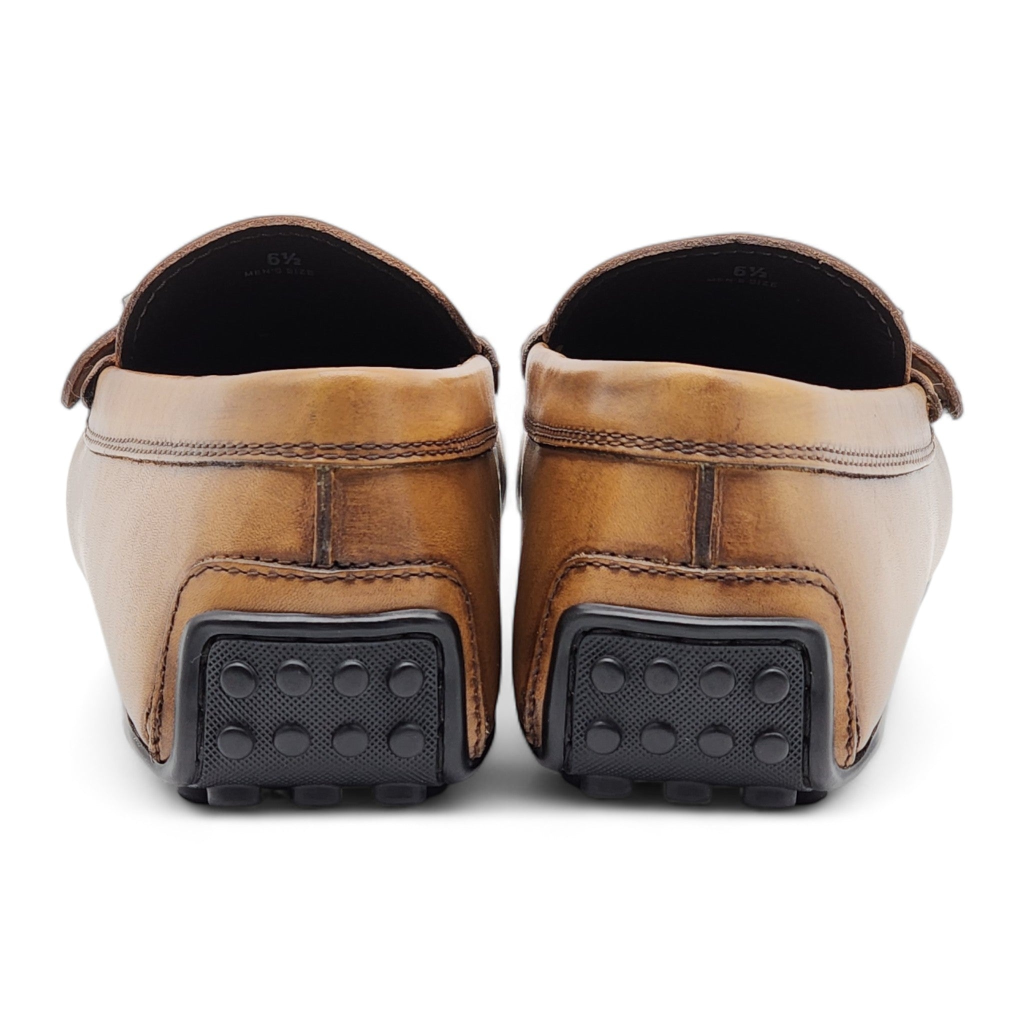 Tod's T Timeless City Gommino Leather Driving Shoes in Brown - 5