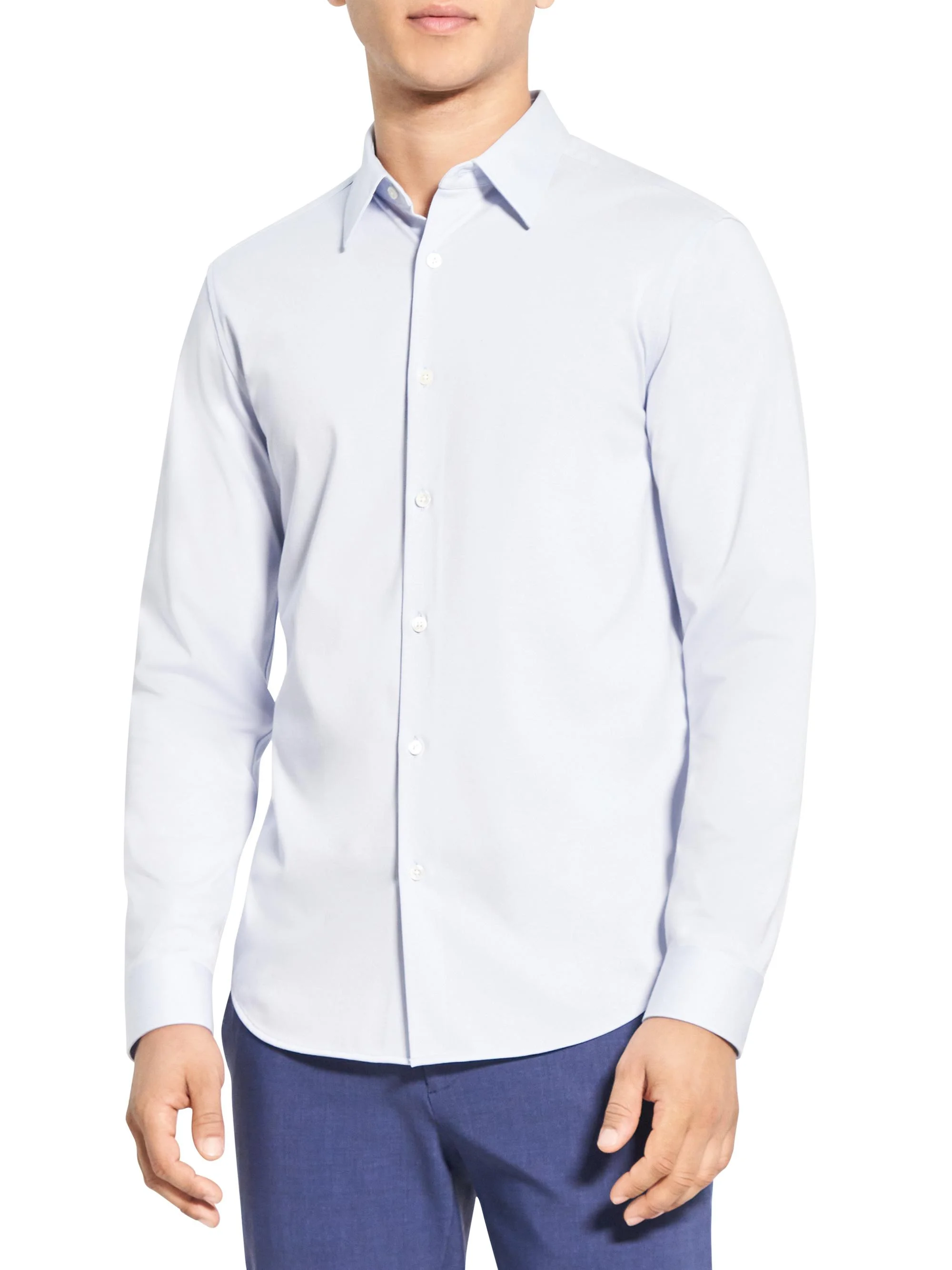 Men's Sylvain Structure Knit Shirt - Olympic - 1