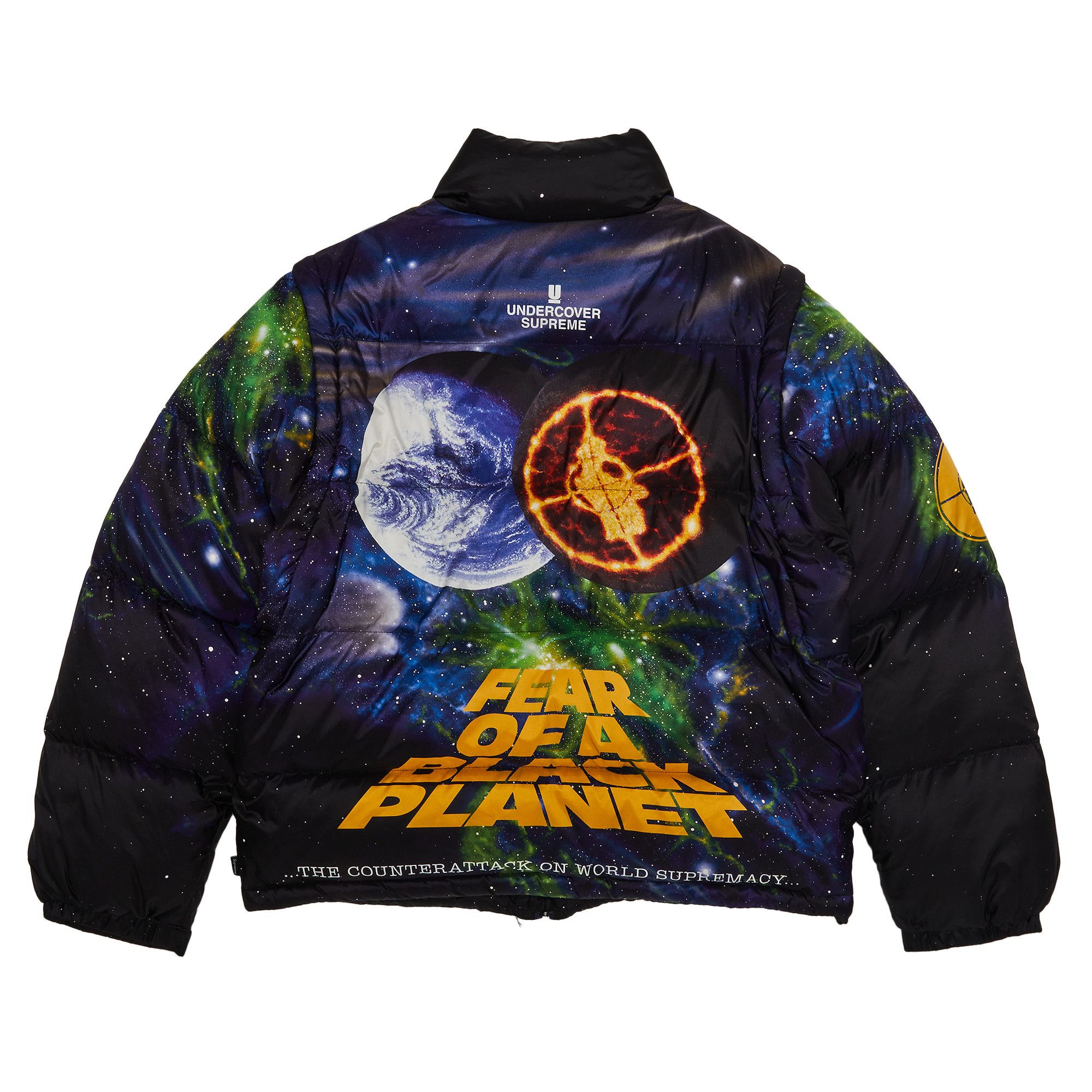 Supreme x Undercover x Public Enemy Puffy Jacket 'Multi' - 2