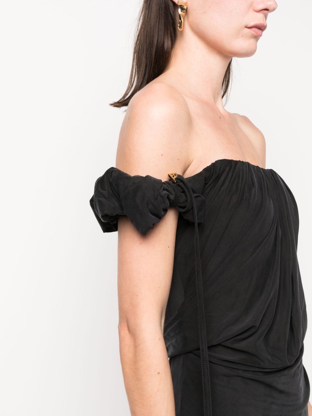 La Robe Ciceri draped minidress - 5