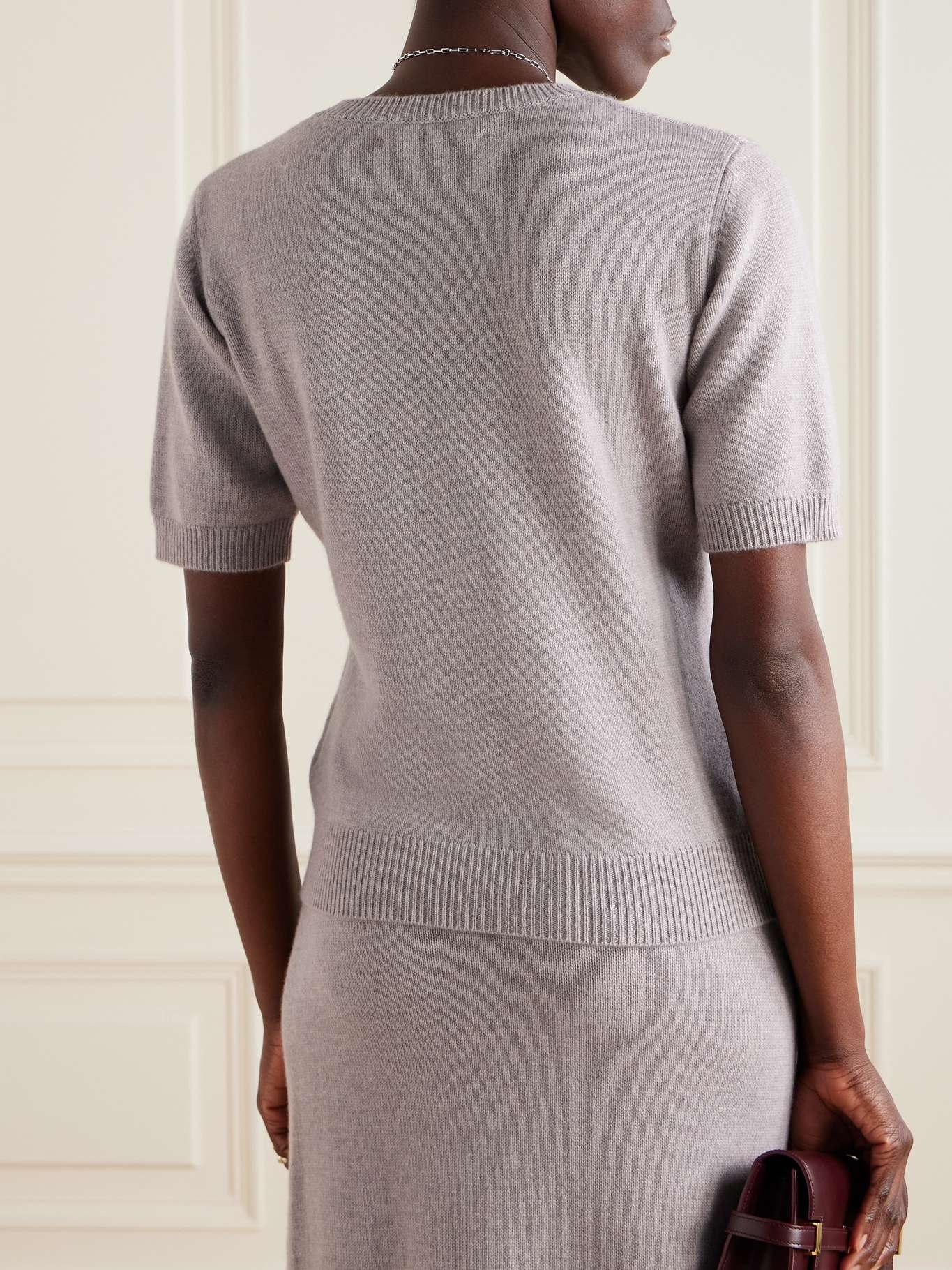Lura cashmere top Gray - 3
