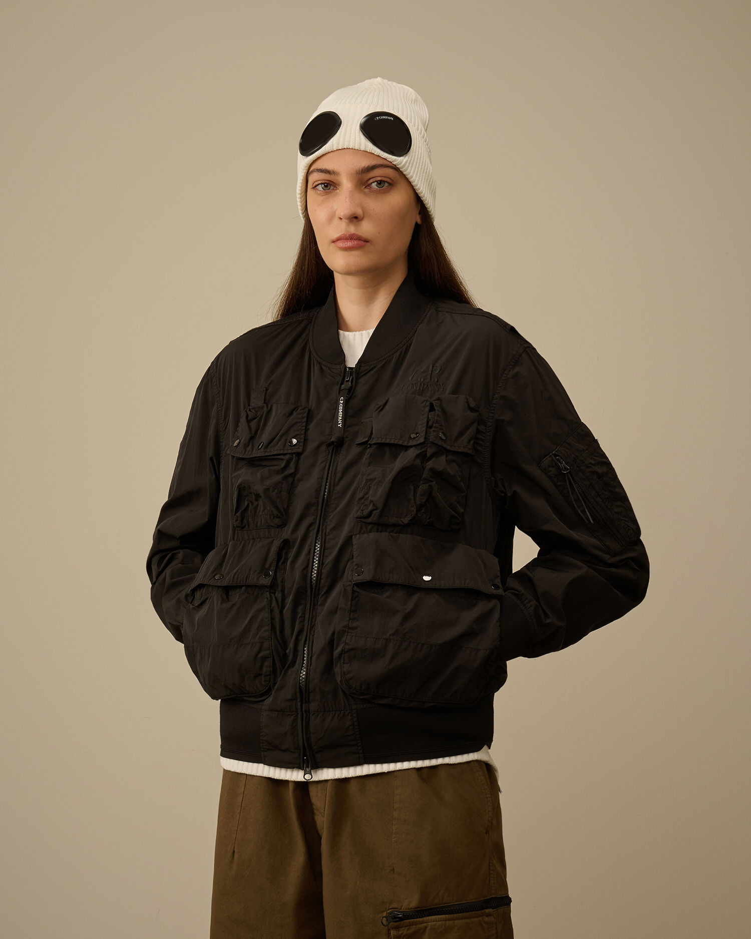 Chrome-R Multipocket Bomber Jacket - 3
