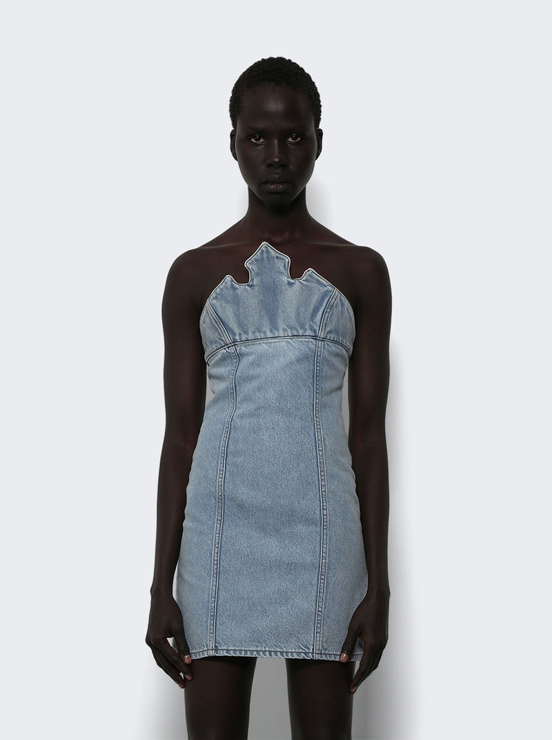 COPERNI X Disney Crown Denim Dress Blue outlook