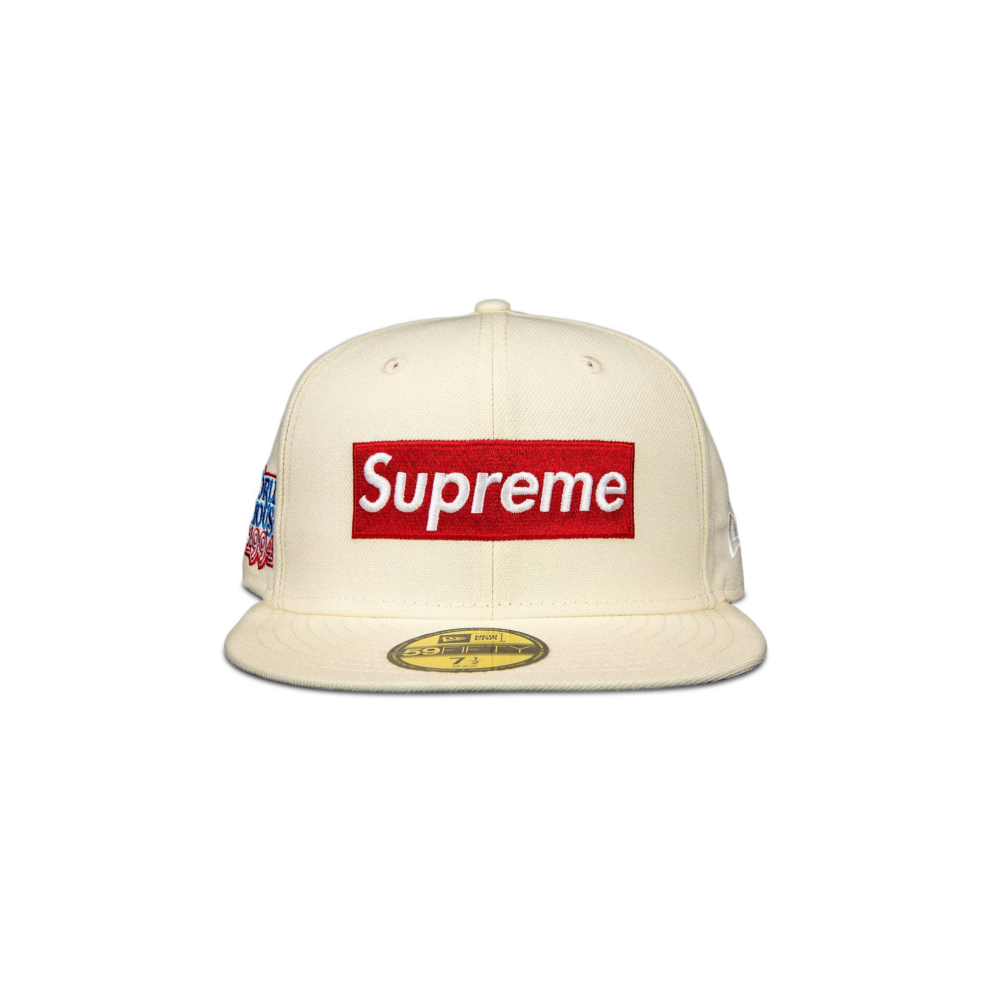 Supreme World Famous Box Logo New Era 'White' - 1