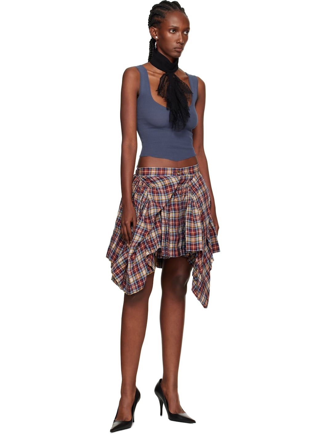 Blue Sole Bodice Tank Top - 4
