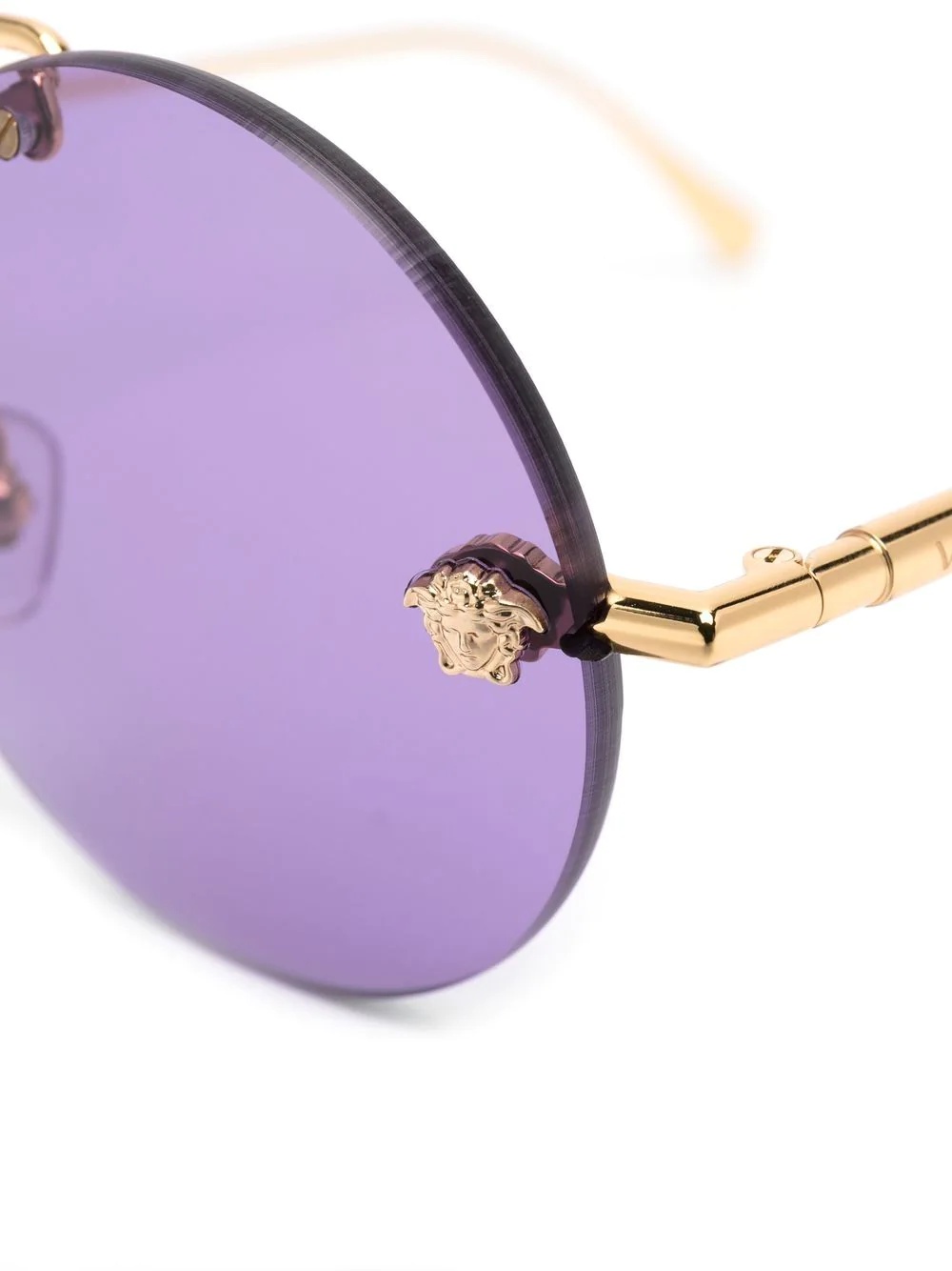 Medusa Glam round-frame sunglasses - 3