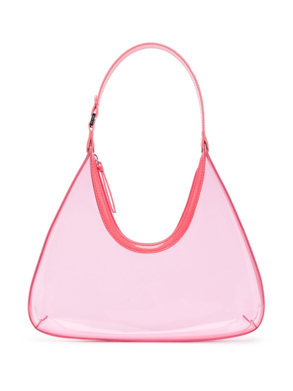 transparent shoulder bag - 1