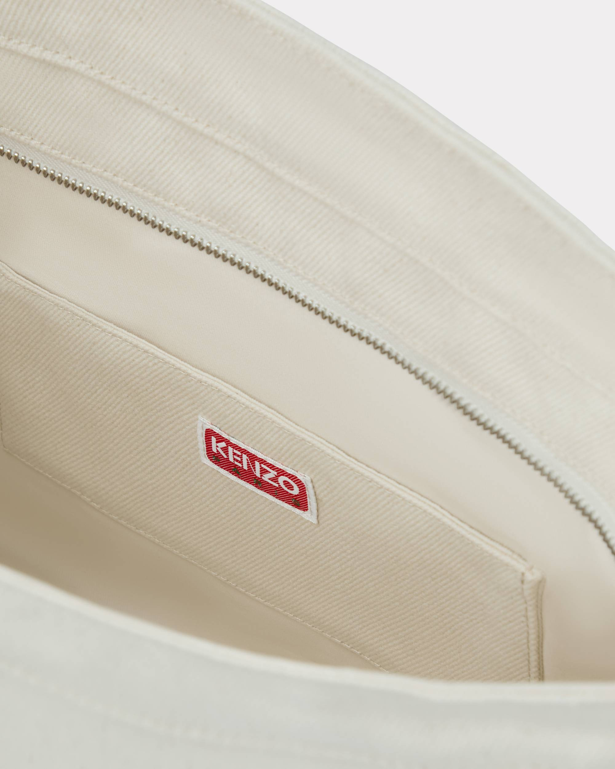 'Kenzo x Futura 2000' large crossbody bag 'Kenzo Utility' in canvas - 4