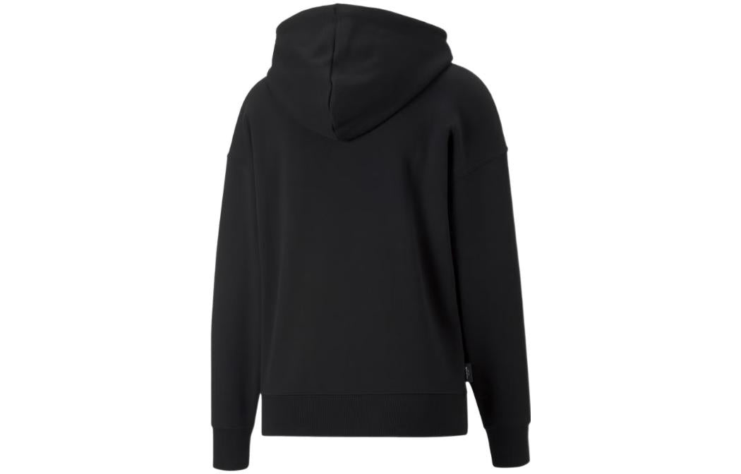 (WMNS) PUMA SWxP Graphic Hoodie 'Black' 537611-01 - 2