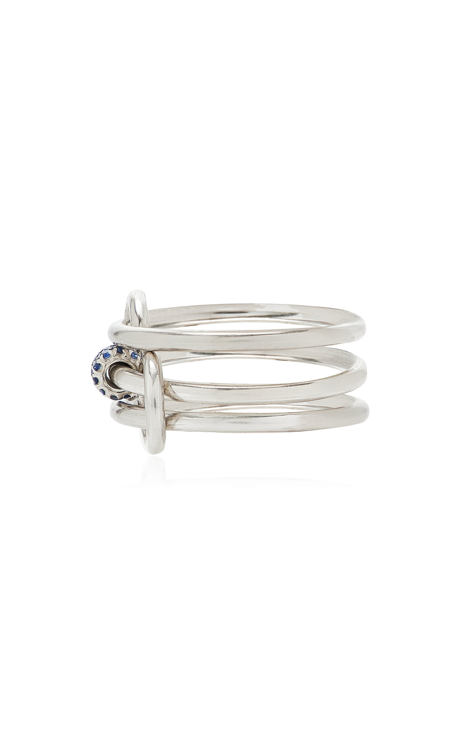 Exclusive Riviera Acacia Bleu Sterling Silver Sapphire Ring blue - 5