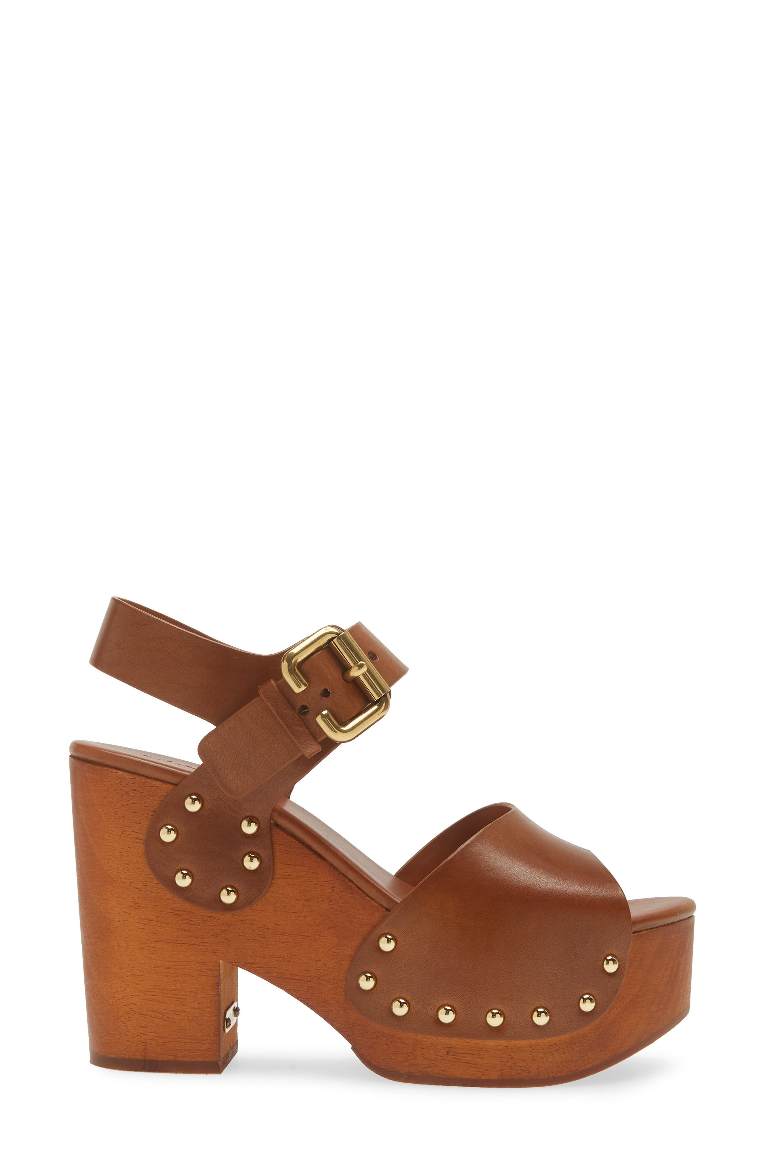 Chloé Jeanette Platform Sandal in Ginger Brown at Nordstrom - 3