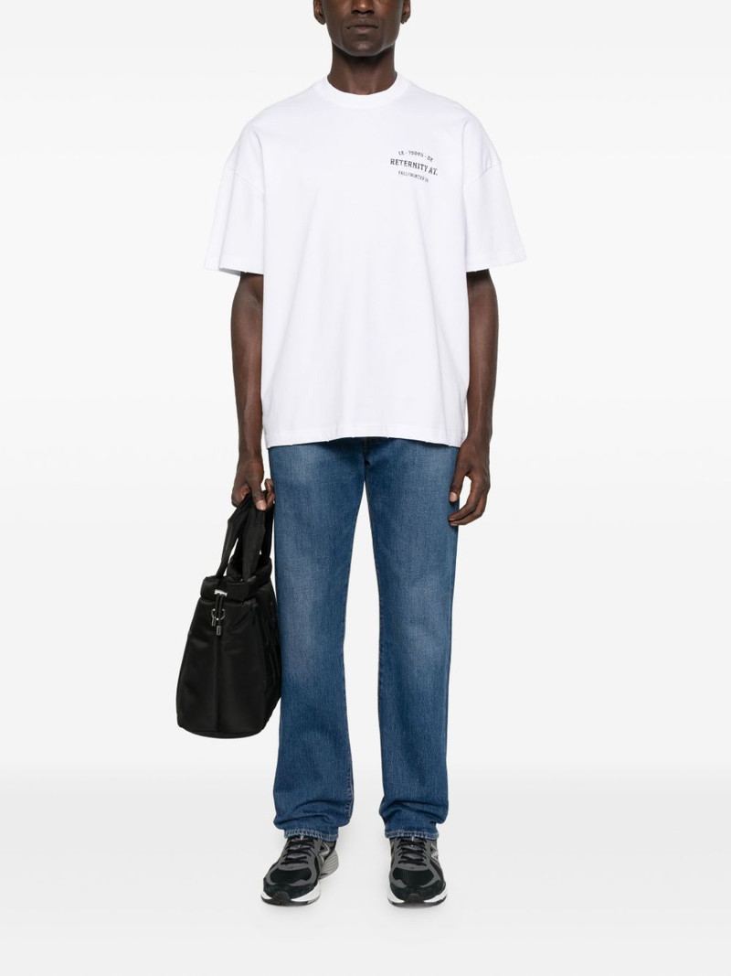 Levi's 501 five-pocket denim jeans outlook