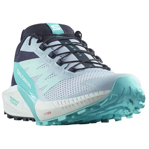 (WMNS) SALOMON Sense Ride 5 'Teal Green Black' 474589 - 2