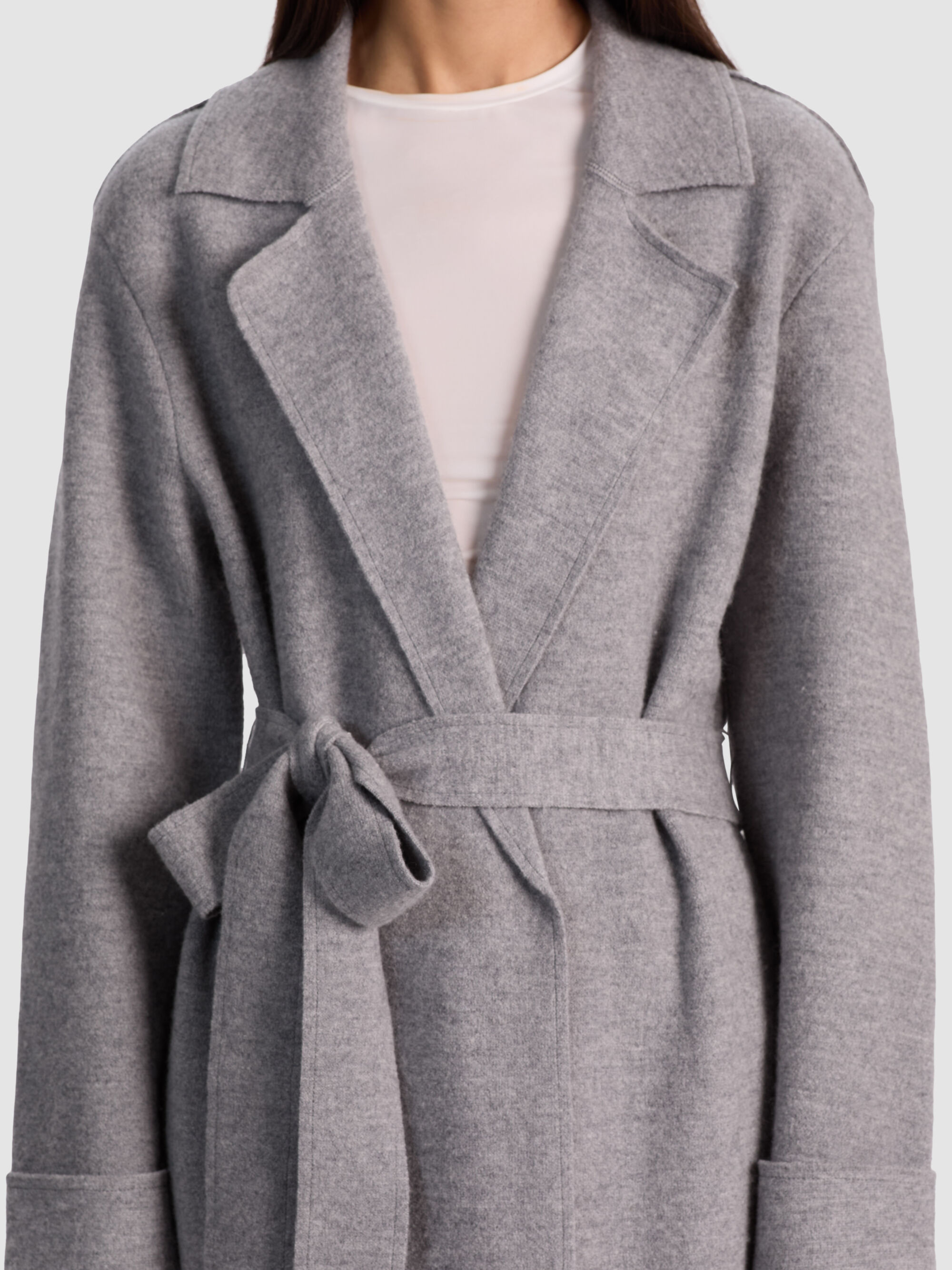 ROWAN WRAP COAT - 5