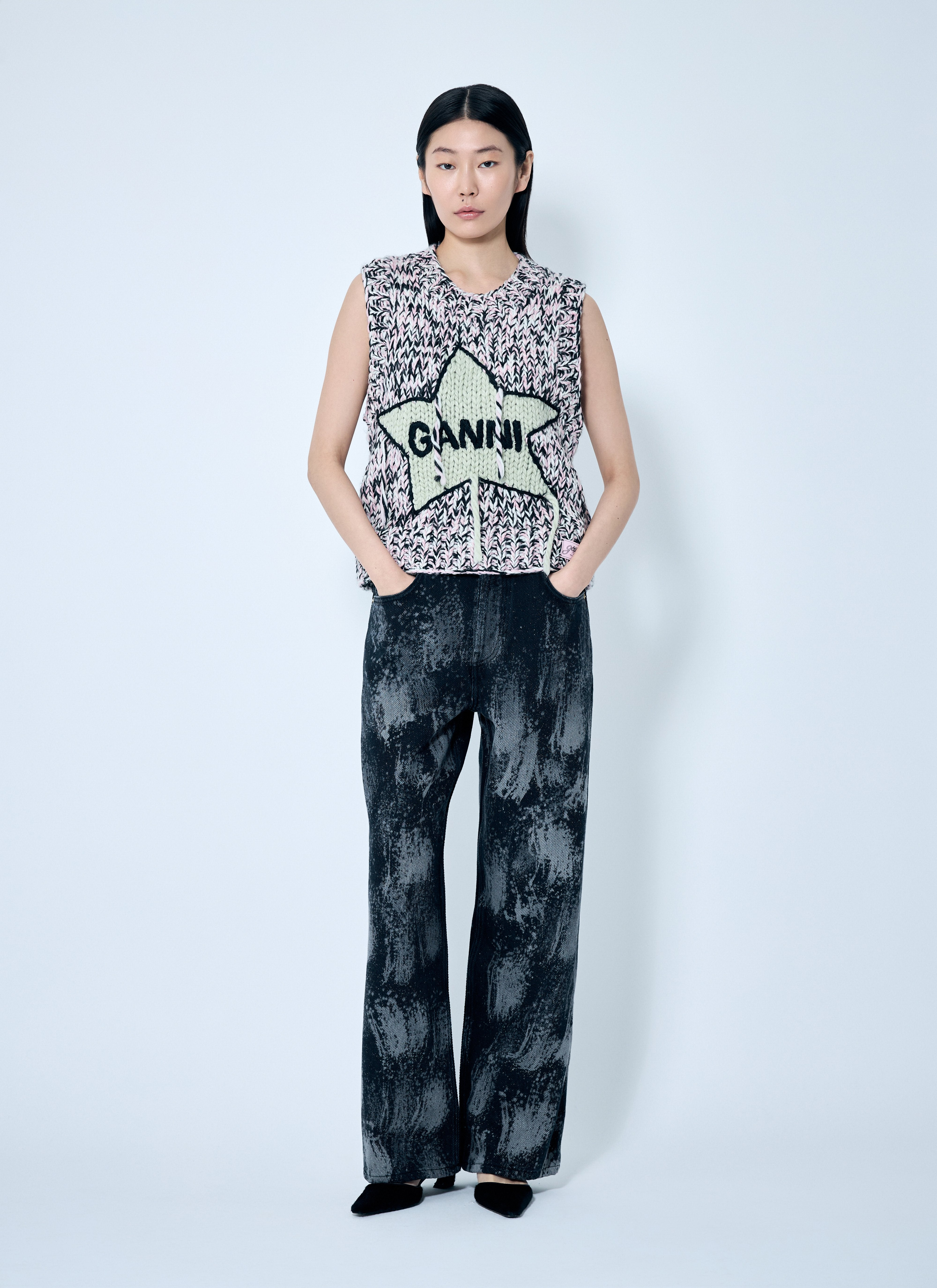 Ganni Women Heavy Denim Izey Jeans - 2