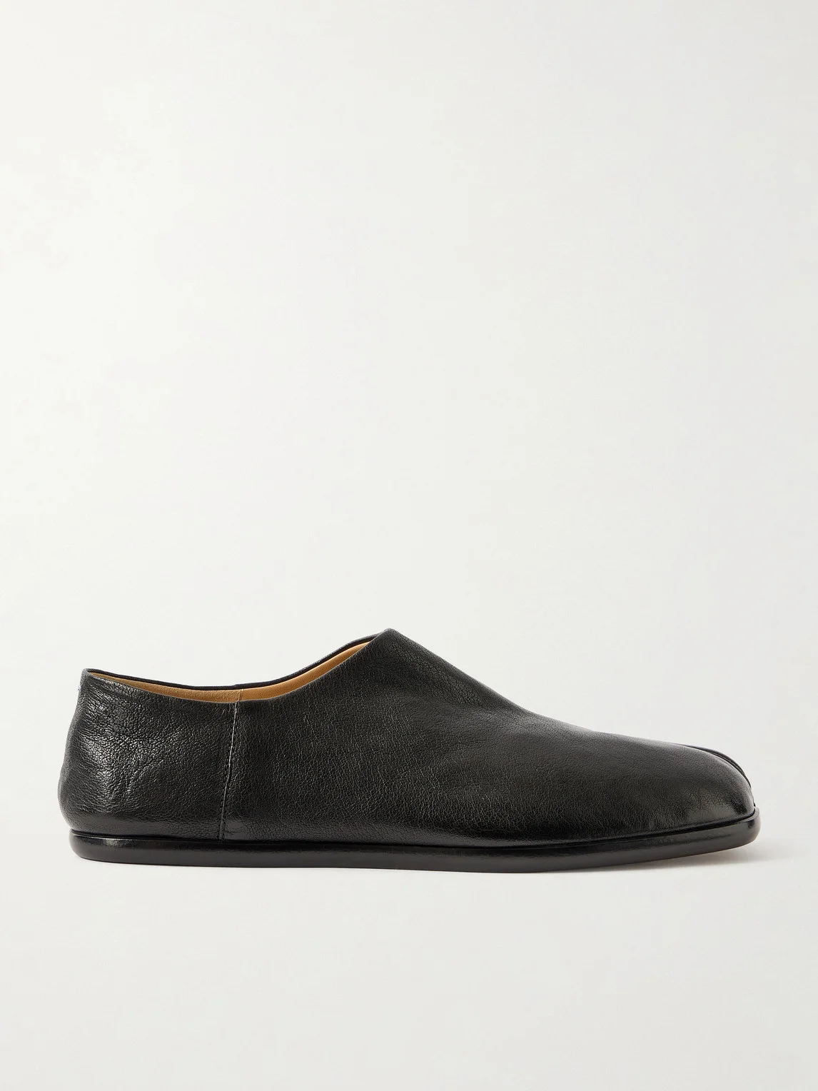 Tabi Babouche Split-Toe Leather Slip-ons - 1