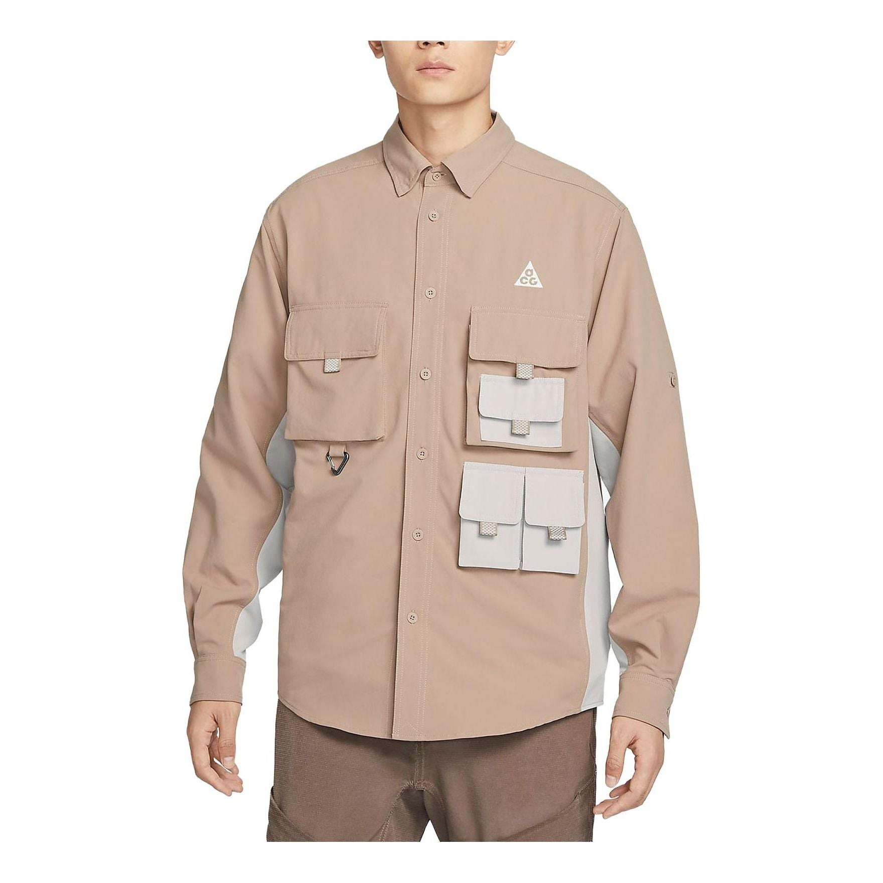 Nike ACG Dri-FIT UV Devastation Trail Top 'Khaki' DN3937-248 - 1