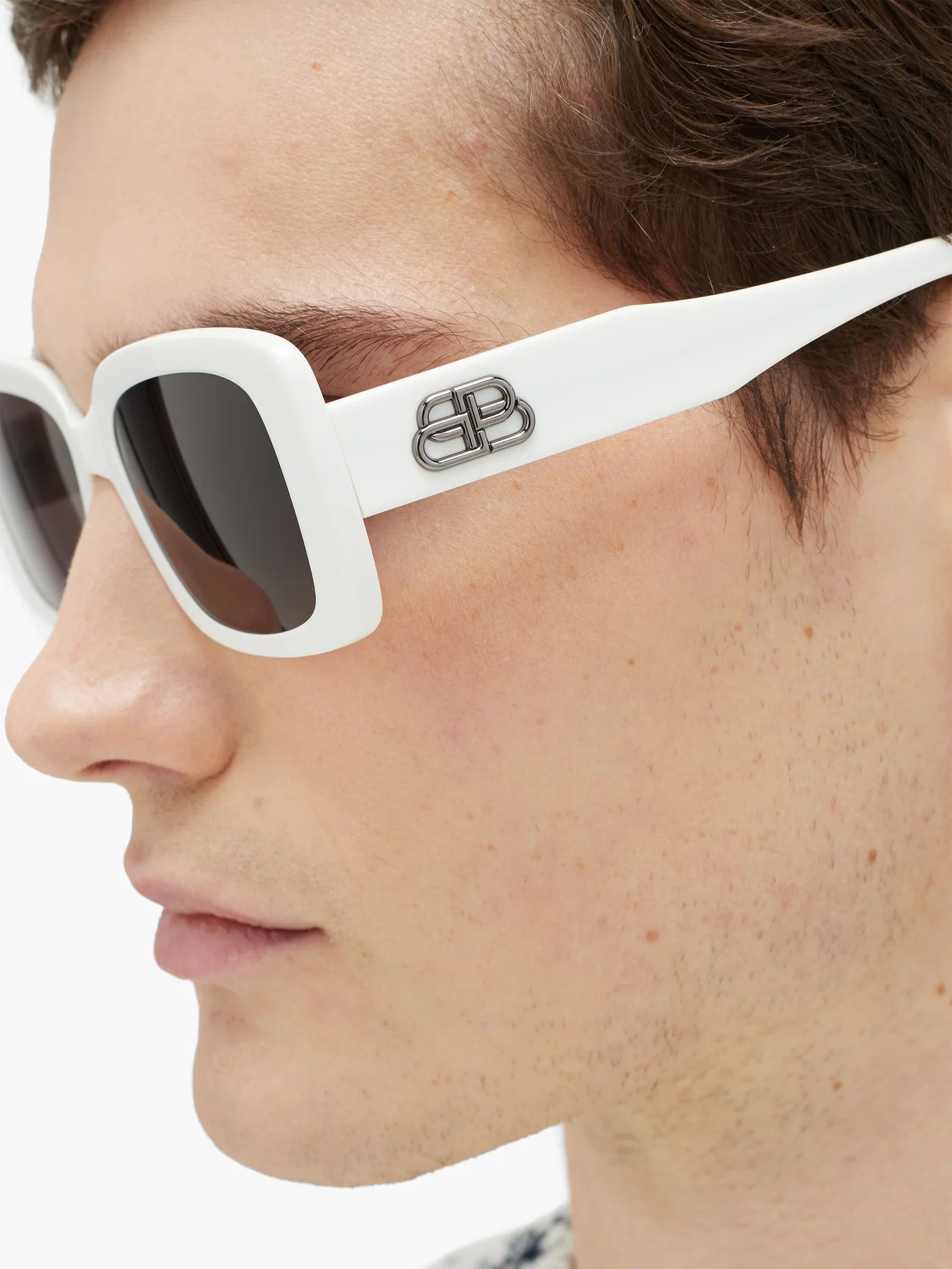 Square acetate sunglasses - 3