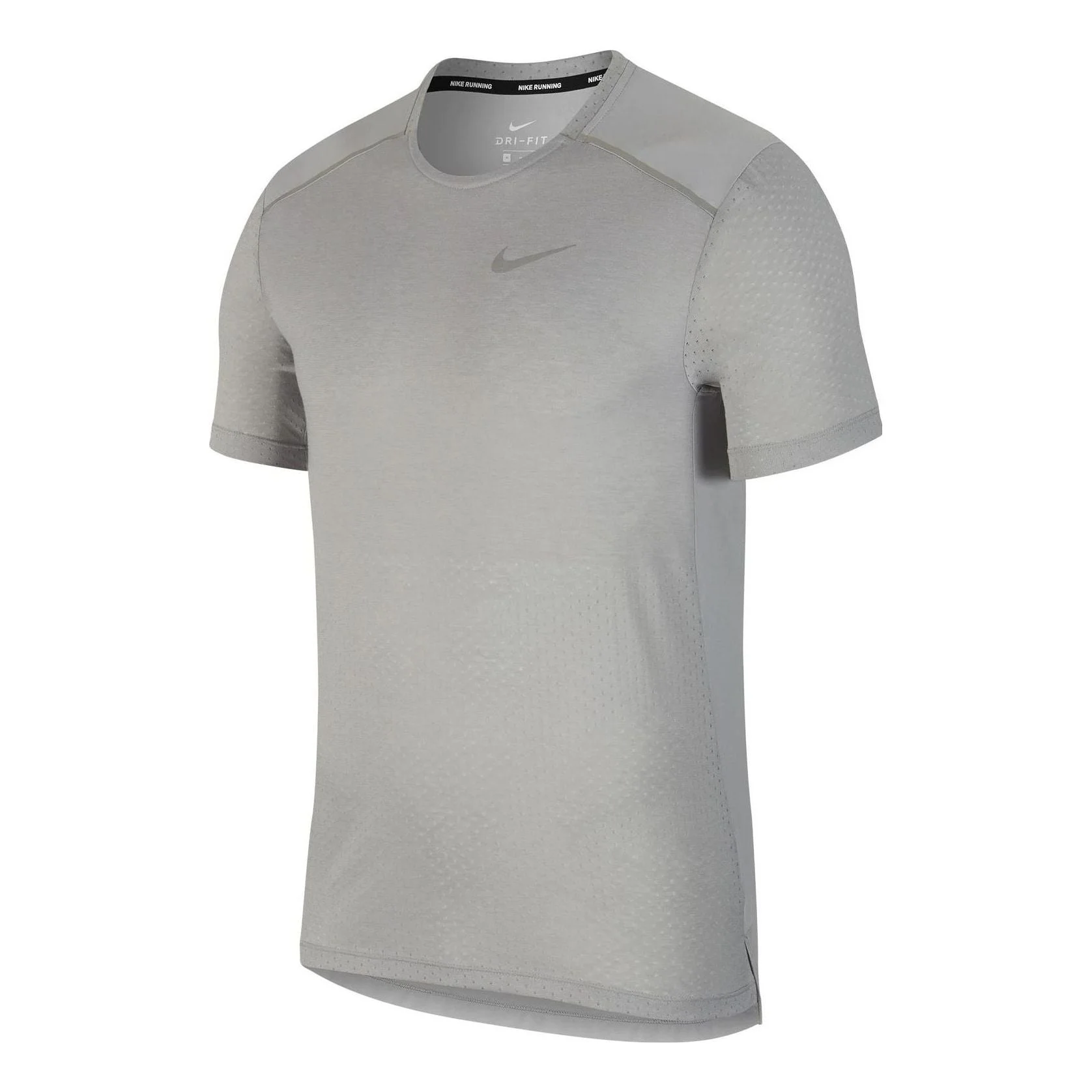 Nike Dri-FIT Breathe Rise 365 HB GX Short Sleeve Shirt 'Grey' BV4693-077 - 1