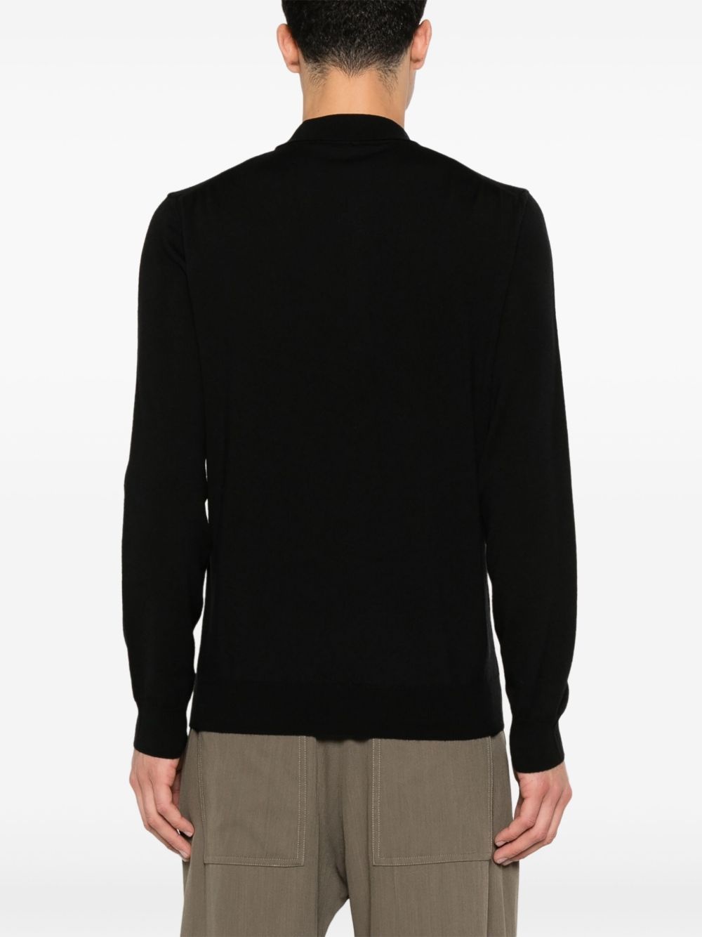 virgin wool polo shirt - 3
