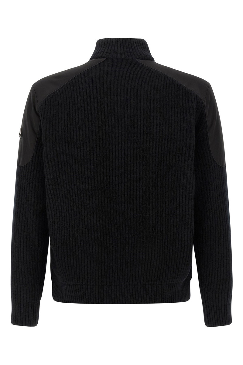 MOOSE KNUCKLES 'Magnus Knit Hybrid' bomber jacket outlook