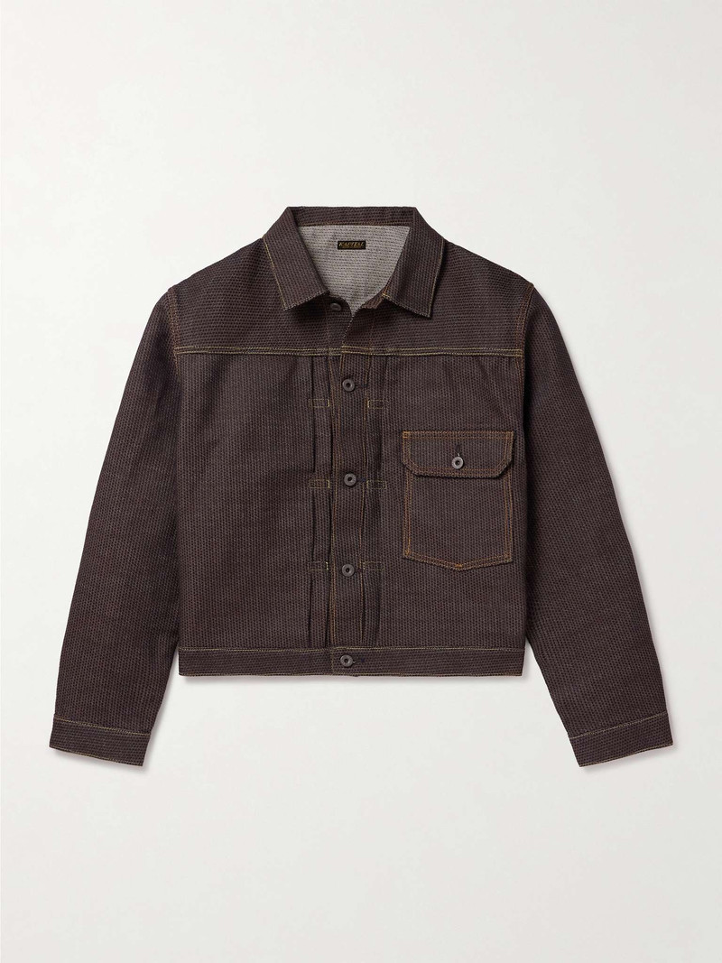 Sashiko Denim Trucker Jacket - 1