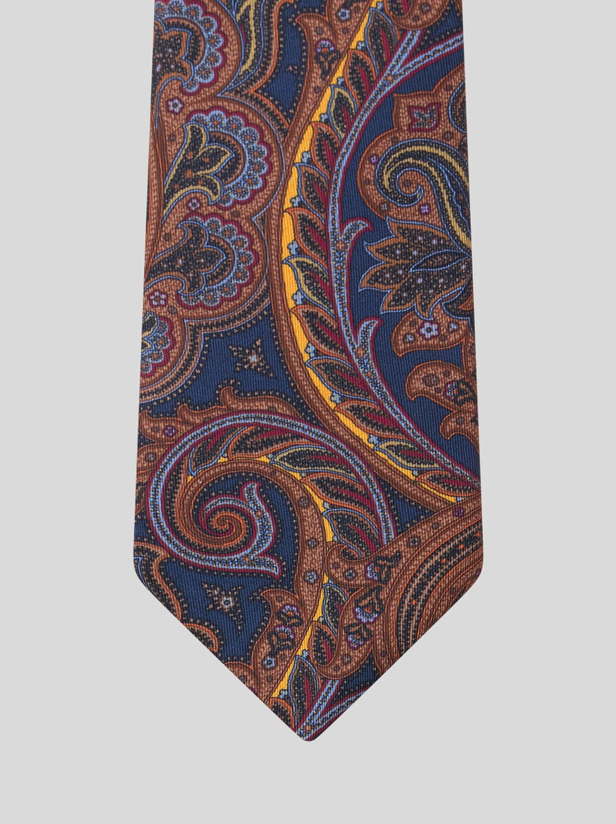 PRINTED SILK TIE - 3