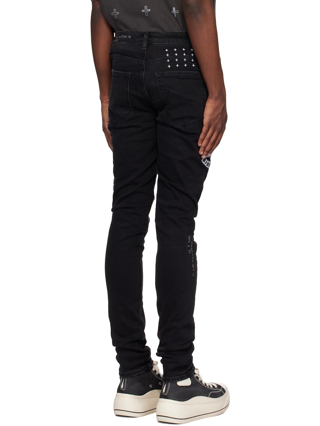 Black Van Winkle Baddies Jeans - 3