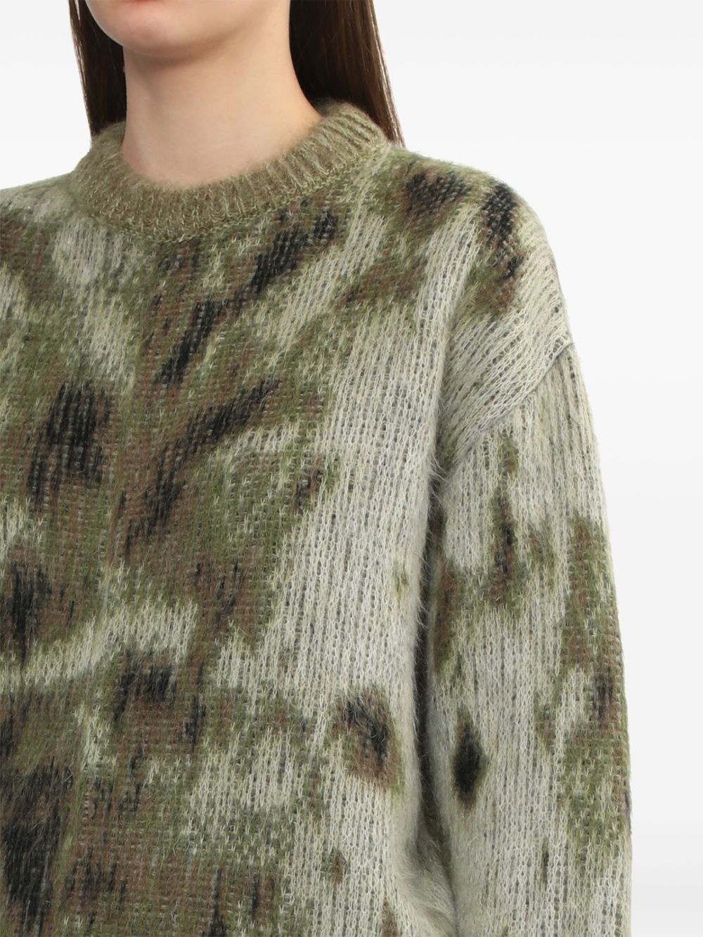 animal-print jumper - 5