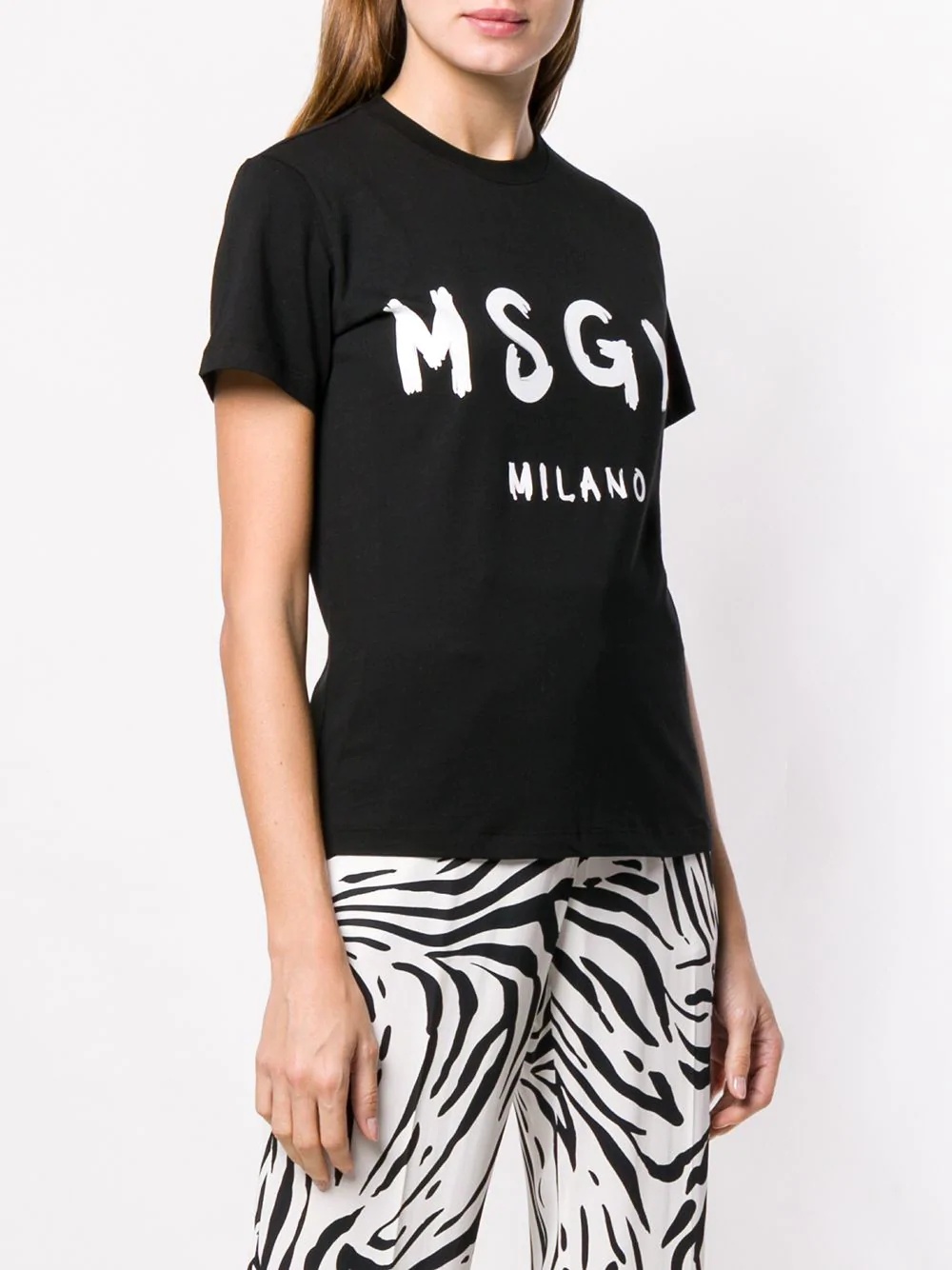 logo print T-shirt - 3