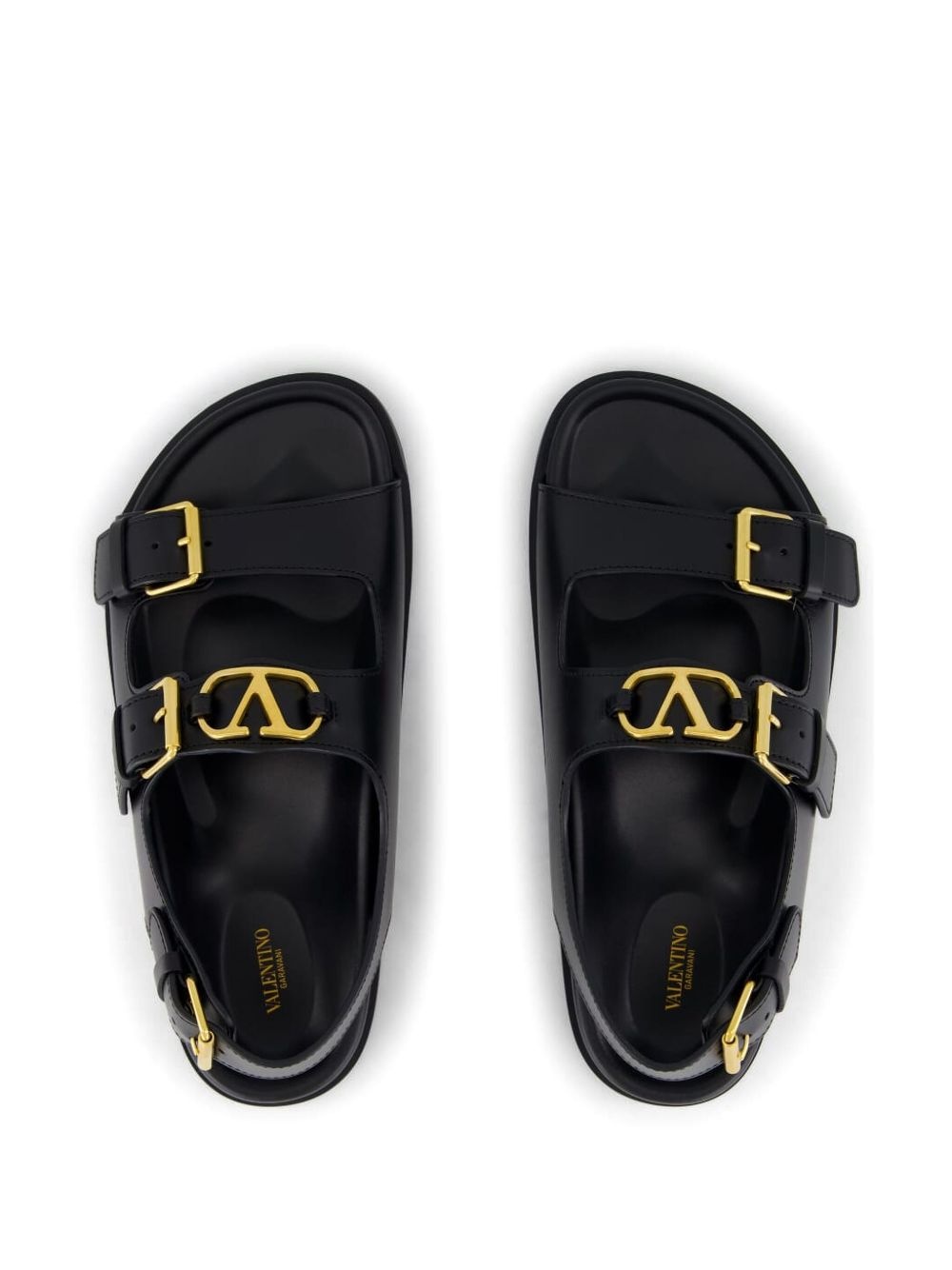 VLogo Signature buckle-detail sandals - 5